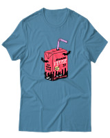 T-Shirt Αντρικό - Vampire Juice - Color Thumbnail Τιρκουάζ