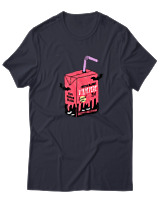 T-Shirt Αντρικό - Vampire Juice - Color Thumbnail Σκούρο Μπλε