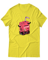 T-Shirt Αντρικό - Vampire Juice - Color Thumbnail Κίτρινο