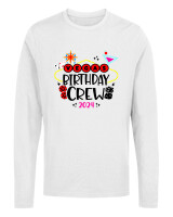 Μακρυμάνικο Μακό - Vegas Birthday Crew - Color Thumbnail 'Ασπρο