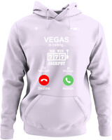 Φούτερ με κουκούλα - Vegas Is Calling - Color Thumbnail Λιλά