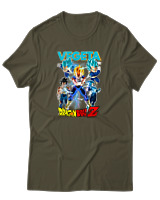T-Shirt Αντρικό - Vegeta - Color Thumbnail Χακί
