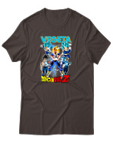 T-Shirt Αντρικό - Vegeta - Color Thumbnail Καφέ