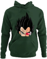Φούτερ με κουκούλα - Vegeta Mode - Color Thumbnail Κυπαρισσί