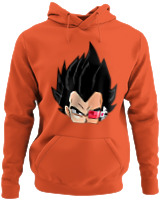 Φούτερ με κουκούλα - Vegeta Mode - Color Thumbnail Orange