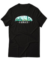 T-Shirt Αντρικό - Venice - Color Thumbnail Μαύρο