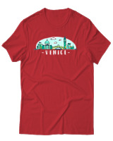 T-Shirt Αντρικό - Venice - Color Thumbnail Κόκκινο