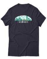 T-Shirt Αντρικό - Venice - Color Thumbnail Σκούρο Μπλε