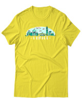 T-Shirt Αντρικό - Venice - Color Thumbnail Κίτρινο