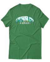 T-Shirt Αντρικό - Venice - Color Thumbnail Πράσινο