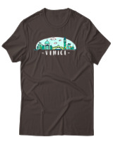 T-Shirt Αντρικό - Venice - Color Thumbnail Καφέ