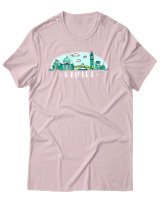 T-Shirt Αντρικό - Venice - Color Thumbnail Απαλό Ροζ