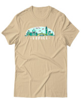 T-Shirt Αντρικό - Venice - Color Thumbnail Μπεζ