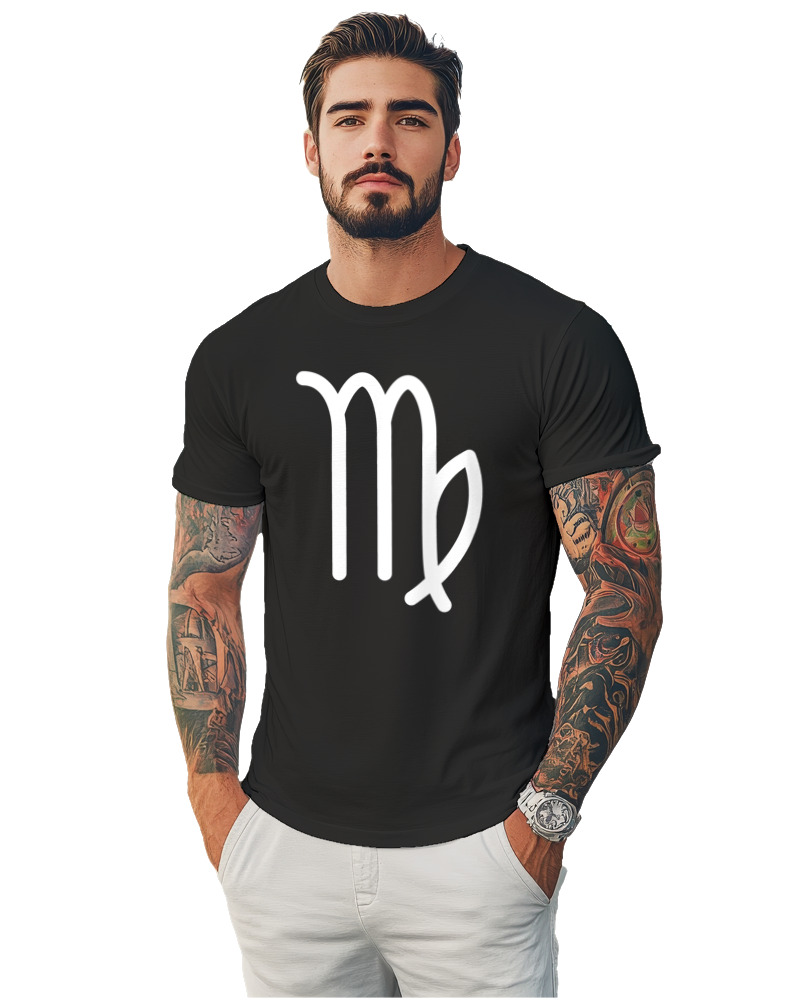 T-Shirt Αντρικό - Virgo Just Lines - Image 1
