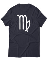 T-Shirt Αντρικό - Virgo Just Lines - Color Thumbnail Σκούρο Μπλε