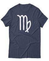 T-Shirt Αντρικό - Virgo Just Lines - Color Thumbnail Μπλε Γκρι