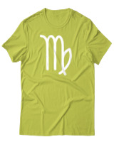 T-Shirt Αντρικό - Virgo Just Lines - Color Thumbnail Λαχανί