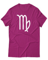 T-Shirt Αντρικό - Virgo Just Lines - Color Thumbnail Φουξια