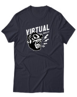 T-Shirt Αντρικό - Virtual Reality Gorilla - Color Thumbnail Σκούρο Μπλε