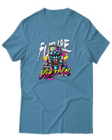 T-Shirt Αντρικό - Virtual Streetware - Color Thumbnail Τιρκουάζ