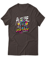 T-Shirt Αντρικό - Virtual Streetware - Color Thumbnail Καφέ