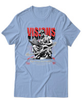 T-Shirt Αντρικό - Visions Of The Future - Color Thumbnail Γαλάζιο
