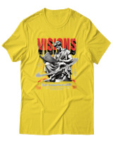 T-Shirt Αντρικό - Visions Of The Future - Color Thumbnail Χρυσό Κίτρινο