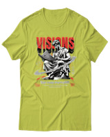 T-Shirt Αντρικό - Visions Of The Future - Color Thumbnail Λαχανί