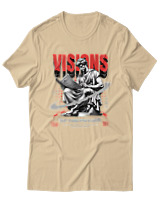 T-Shirt Αντρικό - Visions Of The Future - Color Thumbnail Μπεζ