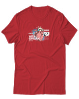 T-Shirt Αντρικό - Vital Organ - Color Thumbnail Κόκκινο