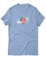 T-Shirt Αντρικό - Vital Organ - Color Thumbnail Γαλάζιο