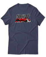 T-Shirt Αντρικό - Vroom - Color Thumbnail Μπλε Γκρι