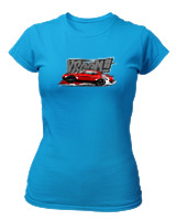 T-Shirt Στενή Γραμμή Γυναικείο - Vroom - Color Thumbnail Τιρκουάζ
