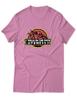 T-Shirt Αντρικό - Walk In The Park - Color Thumbnail Ροζ