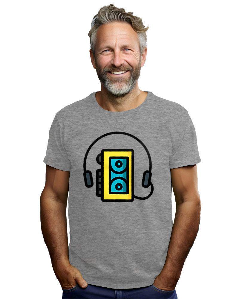 T-Shirt Αντρικό - Walkman - Image 2
