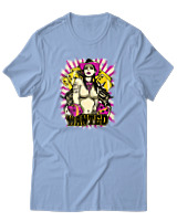 T-Shirt Αντρικό - Wanted - Color Thumbnail Γαλάζιο