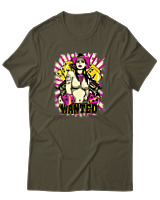 T-Shirt Αντρικό - Wanted - Color Thumbnail Χακί