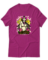 T-Shirt Αντρικό - Wanted - Color Thumbnail Φουξια