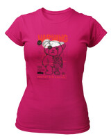T-Shirt Στενή Γραμμή - Warning - Color Thumbnail Φουξια