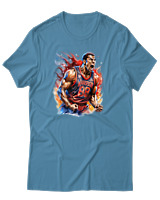 T-Shirt Αντρικό - Warrior - Color Thumbnail Τιρκουάζ