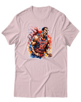 T-Shirt Αντρικό - Warrior - Color Thumbnail Απαλό Ροζ