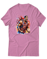 T-Shirt Αντρικό - Warrior - Color Thumbnail Ροζ