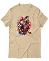 T-Shirt Αντρικό - Warrior - Color Thumbnail Μπεζ