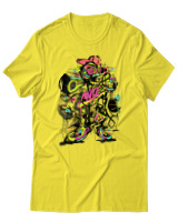 T-Shirt Αντρικό - Wave Wrecker - Color Thumbnail Κίτρινο