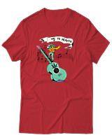 T-Shirt Αντρικό - Way To Heaven - Color Thumbnail Κόκκινο