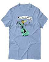 T-Shirt Αντρικό - Way To Heaven - Color Thumbnail Γαλάζιο