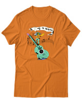 T-Shirt Αντρικό - Way To Heaven - Color Thumbnail Πορτοκαλί