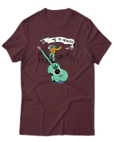 T-Shirt Αντρικό - Way To Heaven - Color Thumbnail Μπορντό