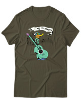 T-Shirt Αντρικό - Way To Heaven - Color Thumbnail Χακί