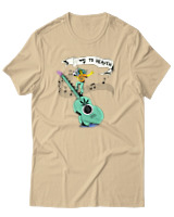T-Shirt Αντρικό - Way To Heaven - Color Thumbnail Μπεζ